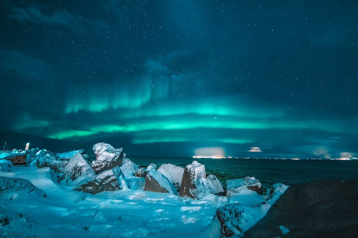 Iceland Kirkjufell mountain, dramatic waterfalls and volcanic scenery